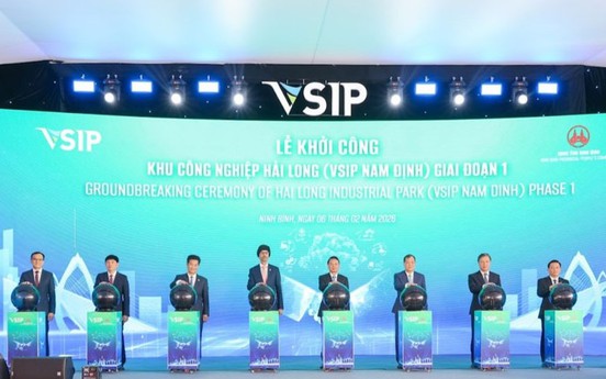 VSIP khởi công khu công nghiệp hơn 2.200 tỷ tại Ninh Bình