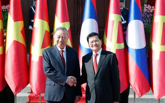 Tổng Bí thư Tô Lâm kết thúc tốt đẹp chuyến thăm cấp Nhà nước tới Lào