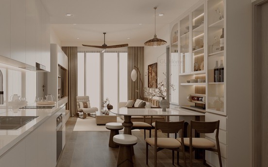 Tận hưởng cuộc sống tối giản trong căn hộ mang đậm phong cách Japandi