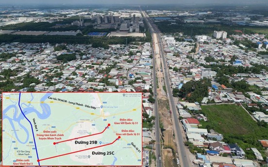 Tuyến đường giao thông trọng điểm kết nối đến siêu sân bay gặp khó