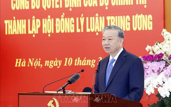 Tổng Bí thư Tô Lâm: Đưa công tác lý luận đồng hành với các nhiệm vụ lớn của Đảng, đất nước
