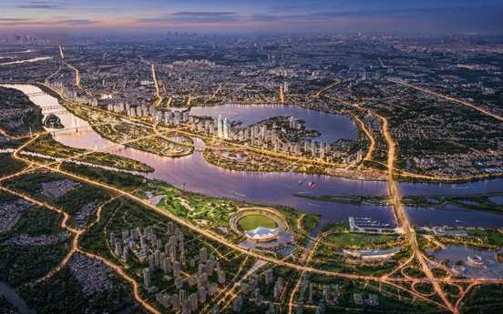 Lãnh đạo Hà Nội chỉ đạo khẩn về công tác giải phóng mặt bằng dự án Trục đại lộ cảnh quan sông Hồng