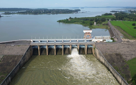 Nhà máy thủy điện lớn nhất miền Nam của Tập đoàn Điện lực Việt Nam gặp khó khăn lớn khi đang thi công