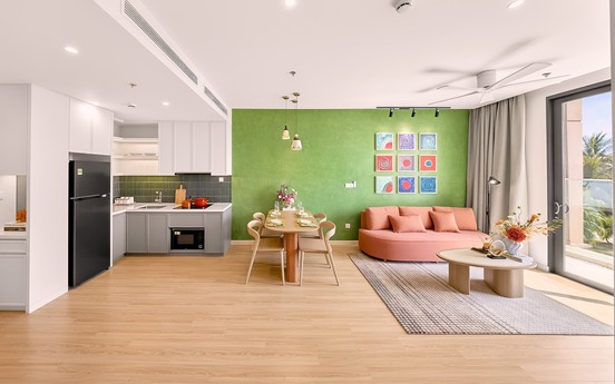 Nhà mẫu dự án ở Nam Nha Trang gây chú ý khi phác họa nhịp sống như nghỉ dưỡng tại "thành phố đảo quốc tế"