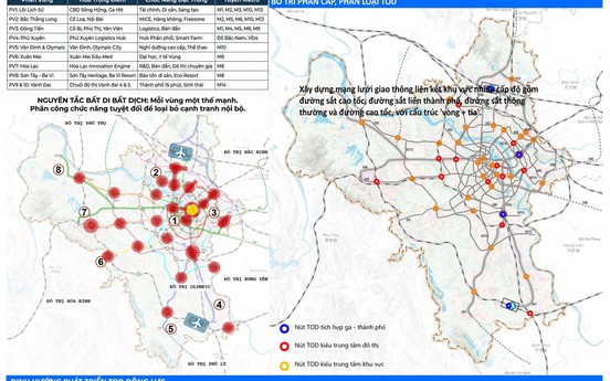 Hà Nội sẽ hình thành 3 - 5 đô thị TOD theo mô hình “đô thị 15 phút”