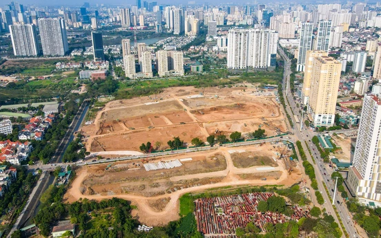 Cận cảnh dự án hồ đầu mối 370 tỷ đồng chống ngập phía Tây Hà Nội