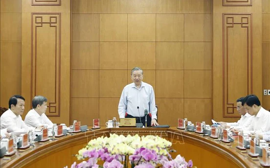 Tổng Bí thư Tô Lâm: Tiếp tục kiên quyết, kiên trì đấu tranh chống "giặc nội xâm" với tư duy, cách làm mới