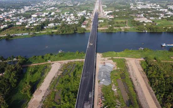 Chỉ vài tháng nữa, chính thức khánh thành cây cầu trọng yếu bắc qua sông Sài Gòn