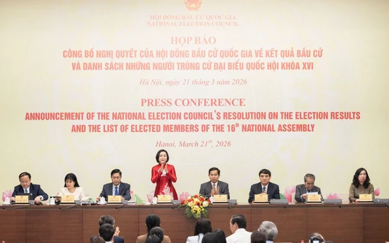 Tỷ lệ đại biểu Quốc hội dự kiến hoạt động chuyên trách trúng cử cao nhất từ trước đến nay