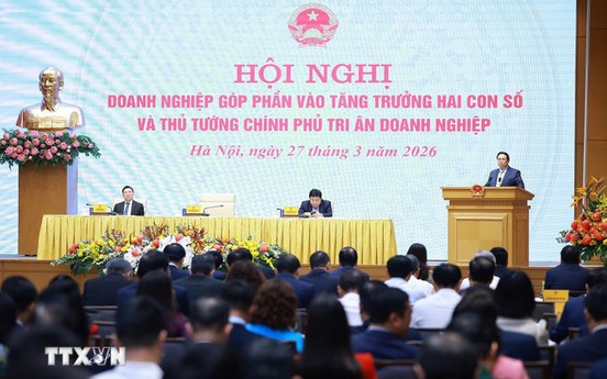 Thủ tướng chủ trì hội nghị về tăng trưởng hai con số và tri ân doanh nghiệp