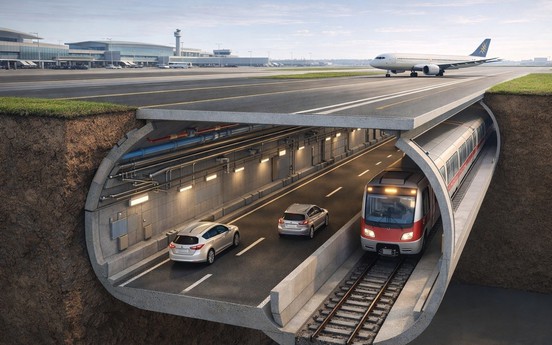 Việt Nam sẽ xây dựng hầm xuyên sân bay chưa từng có trong lịch sử tại TP đáng sống nhất thế giới, vốn đầu tư khoảng 10.000 tỷ