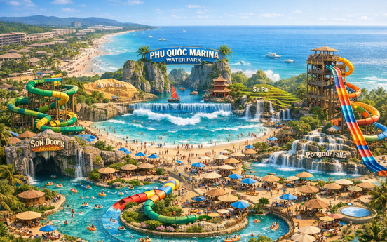 Việt Nam sắp có thêm 1 công viên nước chủ đề với 5 không gian lấy cảm hứng từ Vịnh Hạ Long, Mũi Né, Sơn Đoòng, Sa Pa và thác Pongour