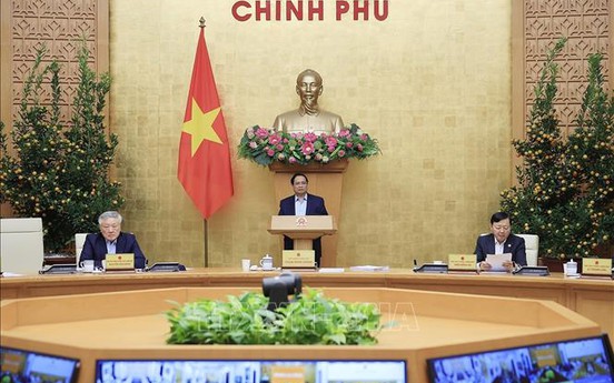 Thủ tướng Phạm Minh Chính chủ trì Phiên họp thường kỳ Chính phủ tháng 2