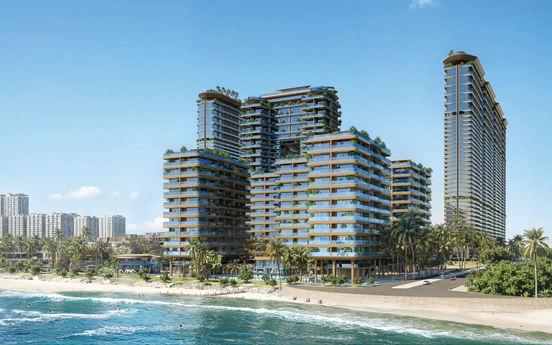 Kiến trúc Vertical Resort tại Sunshine Bay Retreat Vung Tau: Đưa nhịp thở đại dương vào "thành phố" nghỉ dưỡng tầng không