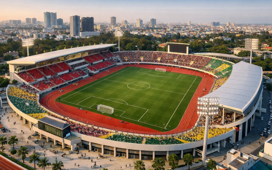 Bắt đầu triển khai ‘lên đời’ sân vận động lâu đời nhất Việt Nam sức chứa 15.000 chỗ ngồi