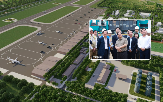 Thủ tướng kiểm tra tiến độ dự án siêu sân bay lớn nhất miền Bắc cùng hạ tầng kết nối