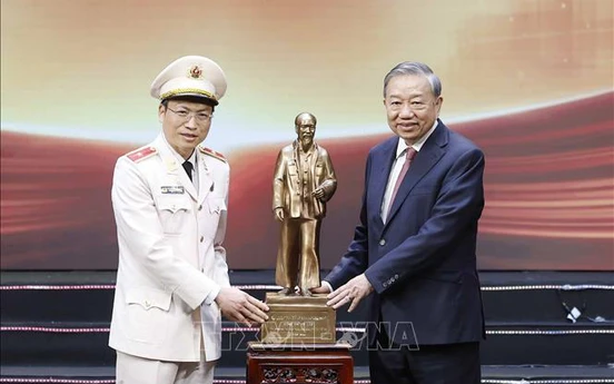 Tổng Bí thư, Chủ tịch nước dự Lễ kỷ niệm 80 năm Ngày truyền thống Tham mưu Công an nhân dân