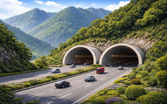Hầm đường bộ qua cung đèo dài nhất cả nước đối diện khó khăn lớn sau 5 tháng khởi công