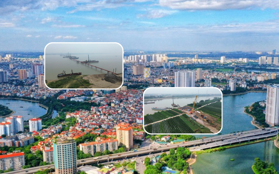 Thi công tốc lực, 2 cây cầu trọng điểm hơn 6.000 tỷ thuộc Vành đai 4 vùng Thủ đô đạt dấu mốc quan trọng