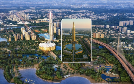 Việt Nam sắp có thêm tháp chọc trời 108 tầng: Nằm sát sườn cầu dây văng thép lớn nhất cả nước, là biểu tượng nổi bật của đại dự án 4,2 tỷ USD