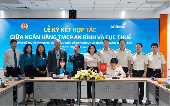 Kê khai, nộp thuế dễ dàng hơn: ABBank hợp tác với Cục Thuế triển khai giải pháp số