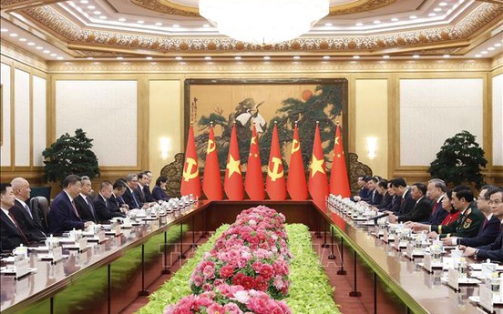 Tổng Bí thư, Chủ tịch nước Tô Lâm hội đàm với Tổng Bí thư, Chủ tịch Trung Quốc Tập Cận Bình