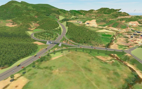 Cao tốc vượt núi hơn 25.000 tỷ đẹp nhất Việt Nam mà Tập đoàn Sơn Hải đề xuất đầu tư đang được triển khai