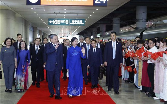 Tổng Bí thư, Chủ tịch nước Tô Lâm kết thúc tốt đẹp chuyến thăm Trung Quốc