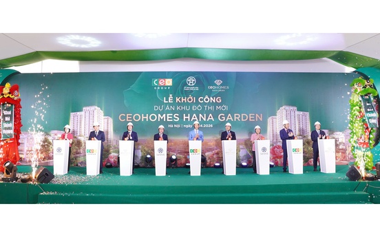 CEO Group khởi công Khu đô thị mới CEOHomes Hana Garden, mở rộng trục phát triển phía Bắc Hà Nội