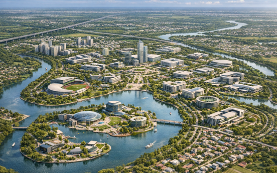 Việt Nam sắp khởi công khu đô thị đại học quốc tế 59.000 tỷ, quy mô gần 200.000 người, tọa lạc tại siêu đô thị giàu nhất cả nước