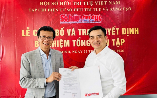 Bổ nhiệm nhà báo Đinh Quang Tuấn làm Tổng Biên tập Tạp chí điện tử Sở hữu Trí tuệ và Sáng tạo