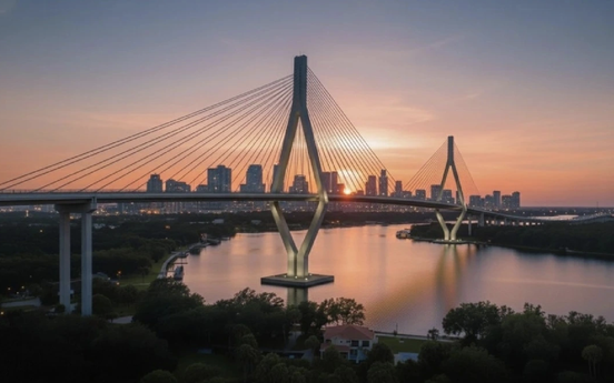 Chỉ vài ngày nữa, cây cầu 2 tầng 23.000 tỷ kết nối 2 tỉnh thành giàu nhất Việt Nam sẽ đạt bước tiến quan trọng