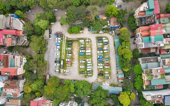 Cận cảnh dự án Trung tâm thương mại Đền Lừ "đắp chiếu" 17 năm bị Hà Nội nhắc tên