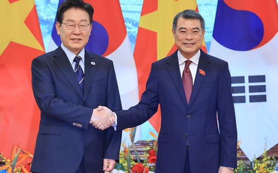 Thủ tướng Lê Minh Hưng hội kiến Tổng thống Hàn Quốc