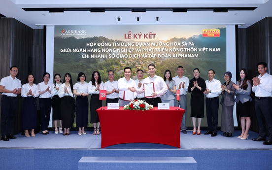 Agribank Sở Giao dịch – Alphanam ký kết tín dụng, tăng tốc phát triển dự án Mường Hoa Sa Pa