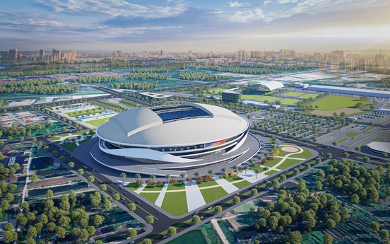 Sân vận động lớn bậc nhất Việt Nam quy mô 60.000 chỗ ngồi: Tốc độ nhanh hơn xây nhà ở Úc, 2027 sẽ hoàn thành