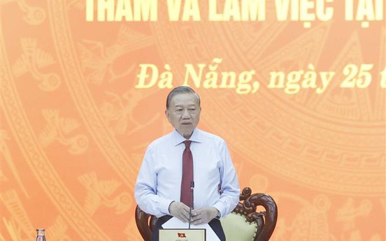 Tổng Bí thư, Chủ tịch nước Tô Lâm: Xây dựng Đà Nẵng trở thành một cực tăng trưởng lớn của cả nước