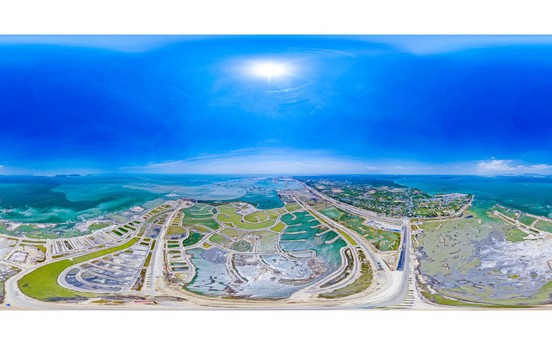 Đập tan mọi hoài nghi, siêu đô thị Vinhomes Green Paradise vươn lên kỳ vĩ từ vùng biển trũng