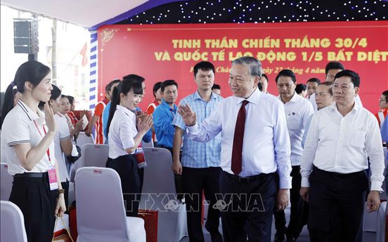 Toàn văn nội dung nói chuyện của Tổng Bí thư, Chủ tịch nước Tô Lâm với công nhân, người lao động TP Hồ Chí Minh