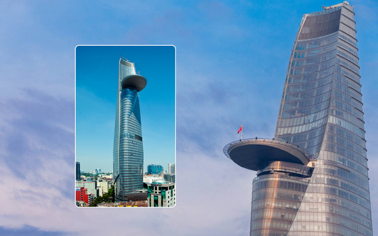 Tháp chọc trời từng lọt TOP cao bậc nhất Việt Nam: Vốn đầu tư 400 triệu USD, được 6.000 tấm kính bao phủ, thiết kế sân đỗ trực thăng treo hiếm có