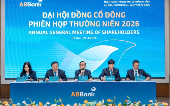 ĐHĐCĐ ABBank 2026: Mục tiêu lợi nhuận 4.500 tỷ đồng, tăng vốn lên hơn 20.000 tỷ, lộ trình niêm yết HOSE từ quý IV/2026