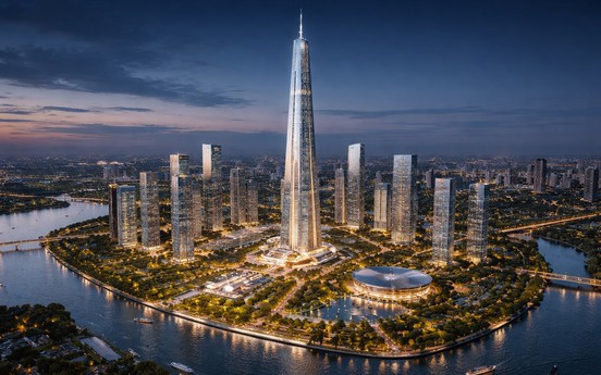 Việt Nam sẽ xây dựng tháp chọc trời 500m nằm ở lõi trung tâm tài chính quốc tế: Thuộc khu đất vàng của đô thị giàu có nhất cả nước, vốn đầu tư hàng tỷ USD