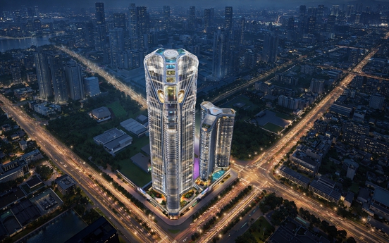 Việt Nam sắp có tháp chọc trời 75 tầng với kiến trúc 'rồng lớn vươn mình': Kỳ vọng trở thành 'nóc nhà miền Bắc', do kiến trúc sư nước ngoài thiết kế