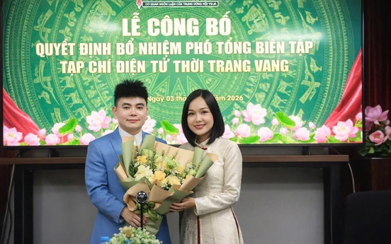 Nhà báo Hà Thị Diệu Hiền giữ chức Phó Tổng Biên tập Tạp chí điện tử Thời Trang Vàng