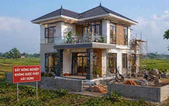 Từ nay, xây nhà trên đất nông nghiệp có thể sẽ bị phạt đến 200 triệu đồng