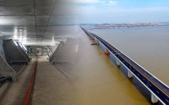 Việt Nam từng có cầu vượt biển 12.000 tỷ dài bậc nhất Đông Nam Á: Bên trong là căn hầm bí ẩn với 88 khoang đúc sẵn, công nghệ lắp ghép lần đầu được áp dụng