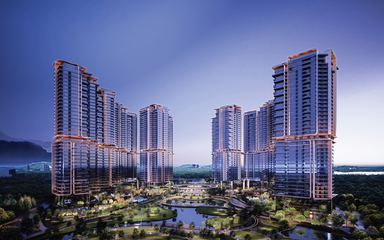 Noble West Lake Ha Noi: 12 tòa tháp 40 tầng thi công xuyên đêm, "đại công trường" lớn bậc nhất Tây Hồ Tây lộ diện