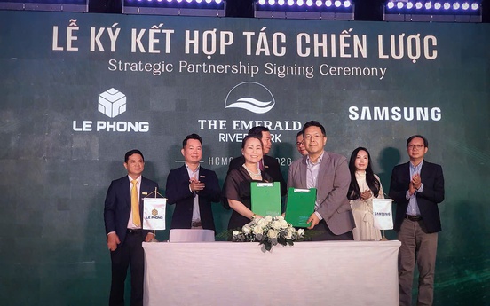 Samsung lần đầu tiên hợp tác chiến lược với 'ông lớn' địa ốc Lê Phong