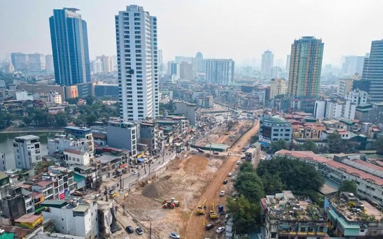 Tuyến đường ‘đắt nhất hành tinh’ tại Hà Nội nỗ lực về đích vào cuối năm nay