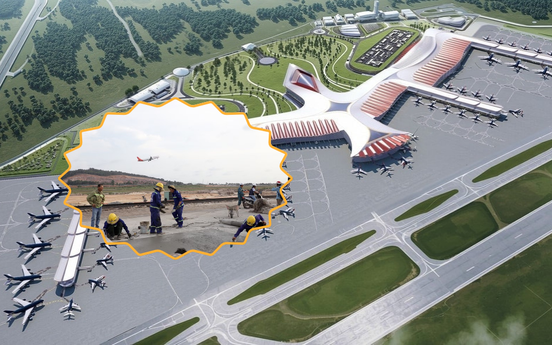 Thần tốc như Sun Group: Hạng mục trọng điểm tại sân bay 'Changi thứ 2' của Việt Nam sắp hoàn thiện